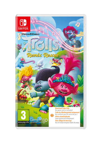 Dreamworks Trolls Rescue Remix