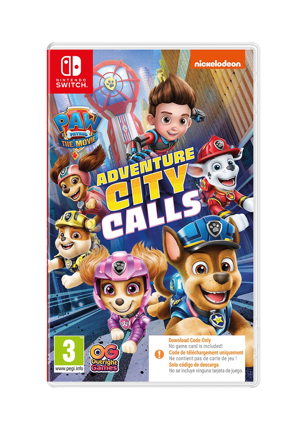 Paw Patrol the movie: Adventure City Calls