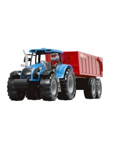 JollyVroom Tractor blue + box truck